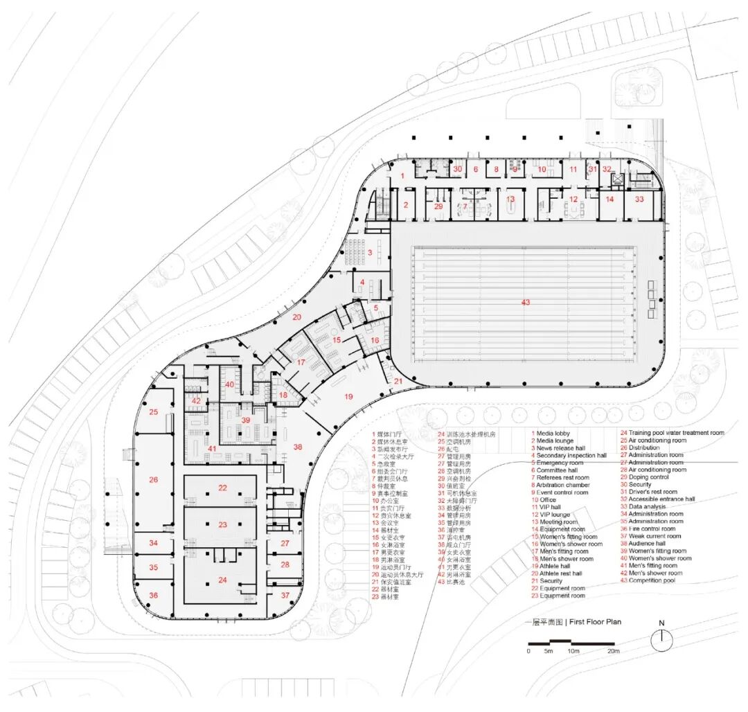 江山市虎山运动公园游泳馆，山川卧龙-210