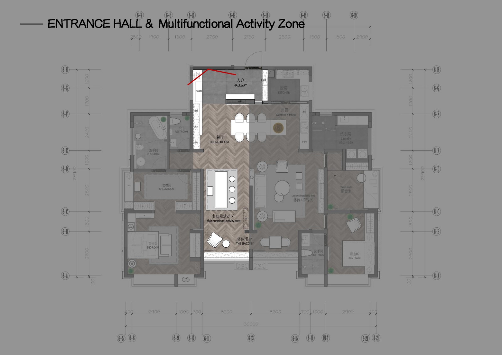 传统材料演绎现代生活美学 | 私人住宅设计案例-6