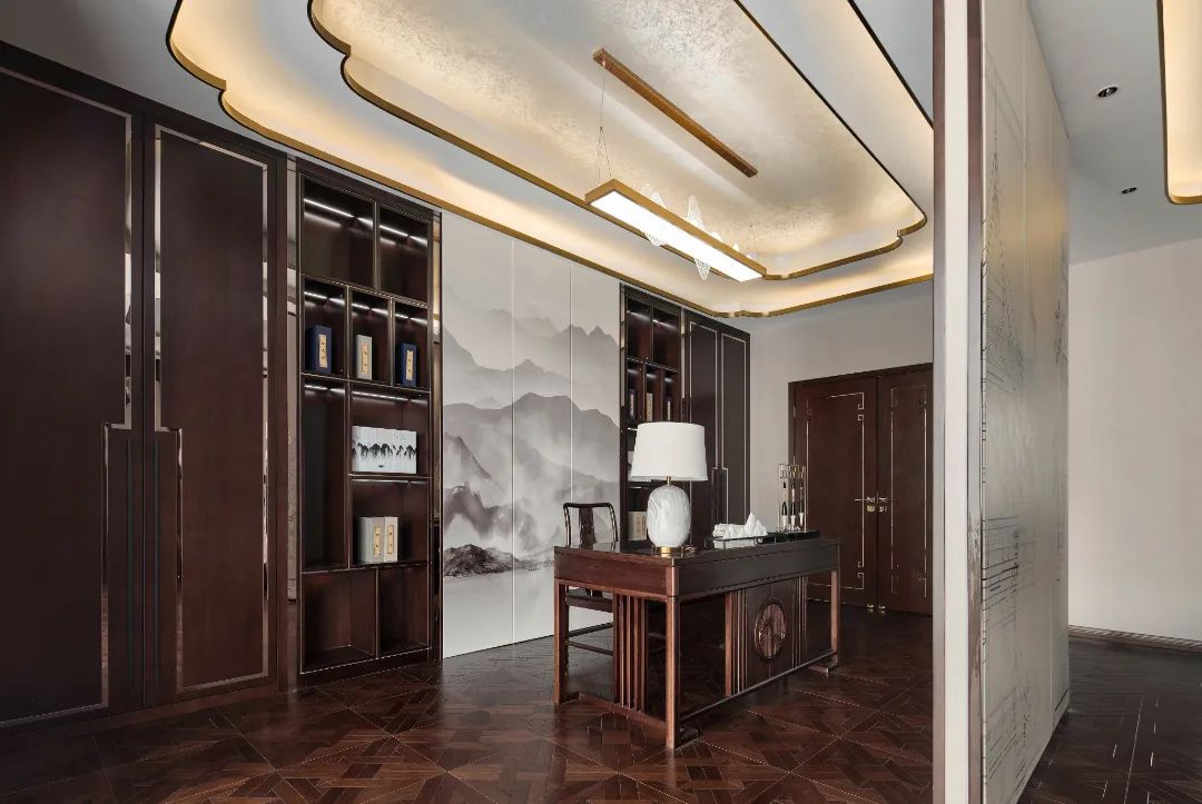 汊河别墅新潮东方 中式风格丨中国滁州丨山舍设计-59