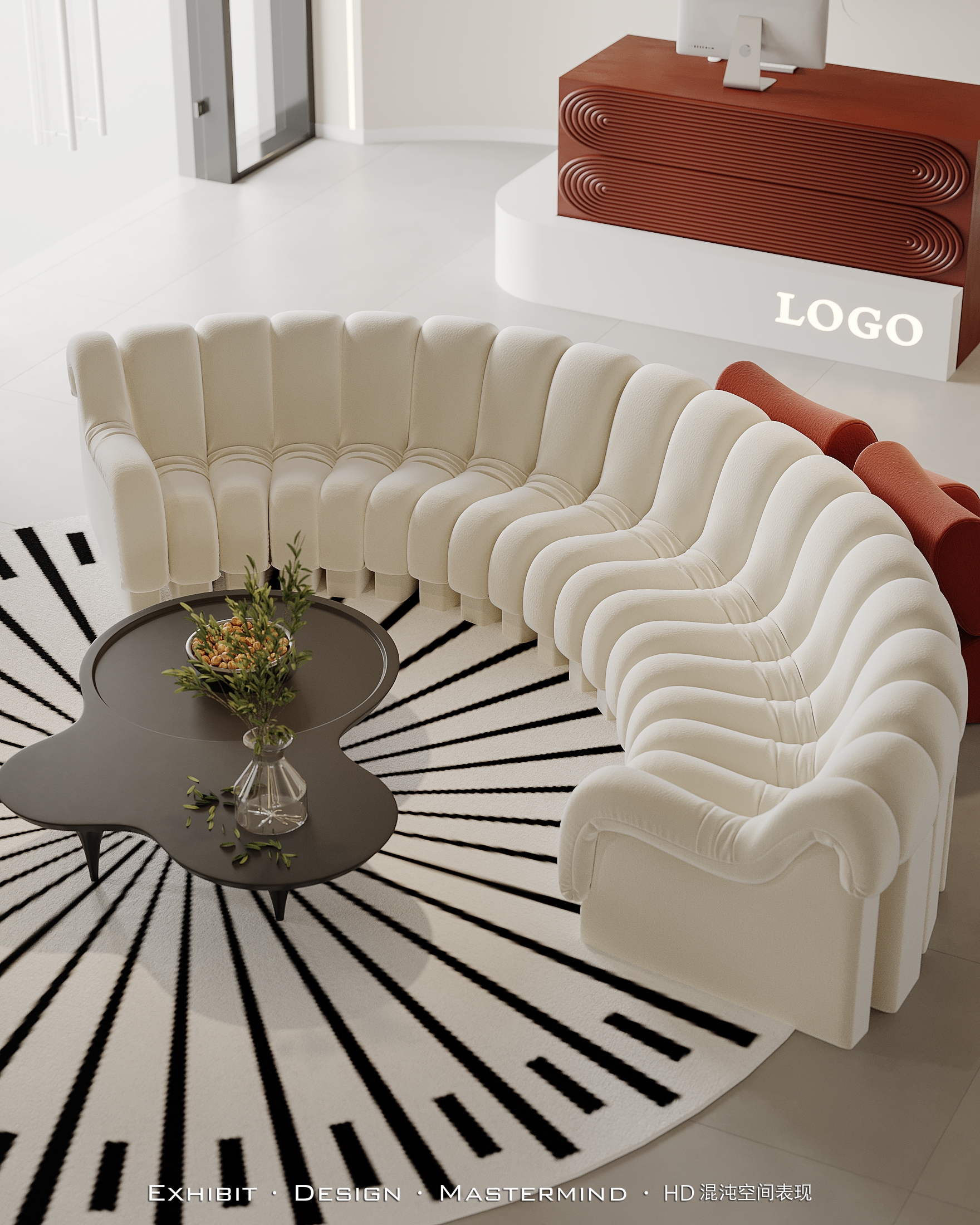 首发 现代舞蹈室效果 ×混沌空间视觉表现-3