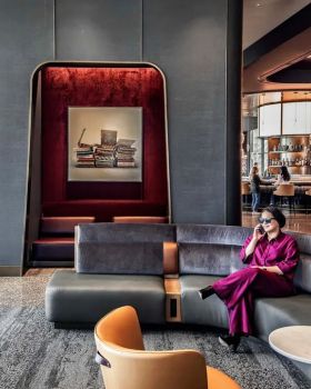 盐湖城国际机场 达美航空飞凡贵宾室丨美国盐湖城丨HOK贺克