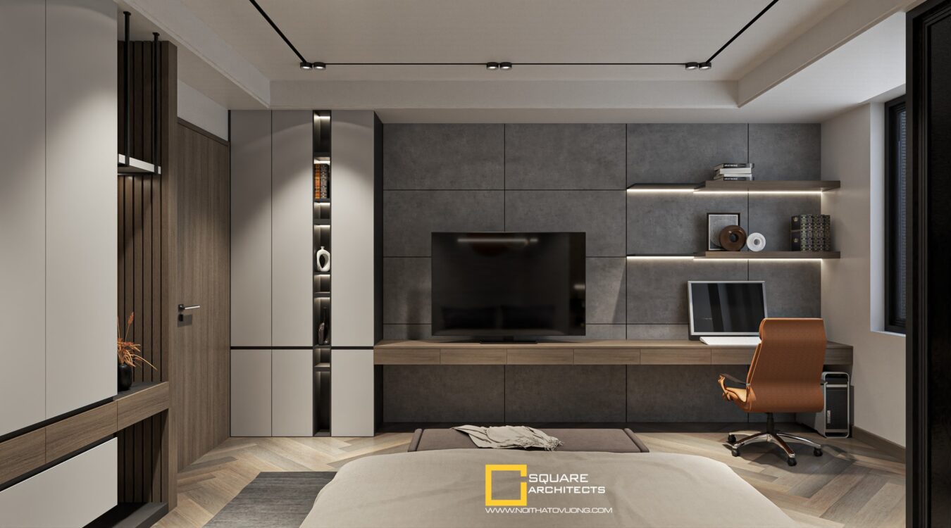 免费的SketchUp室内房屋模型丨Danh Nam-9