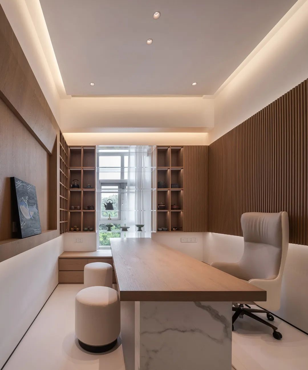 白色潮玩空间 · 光谱之家丨CQ Home-39