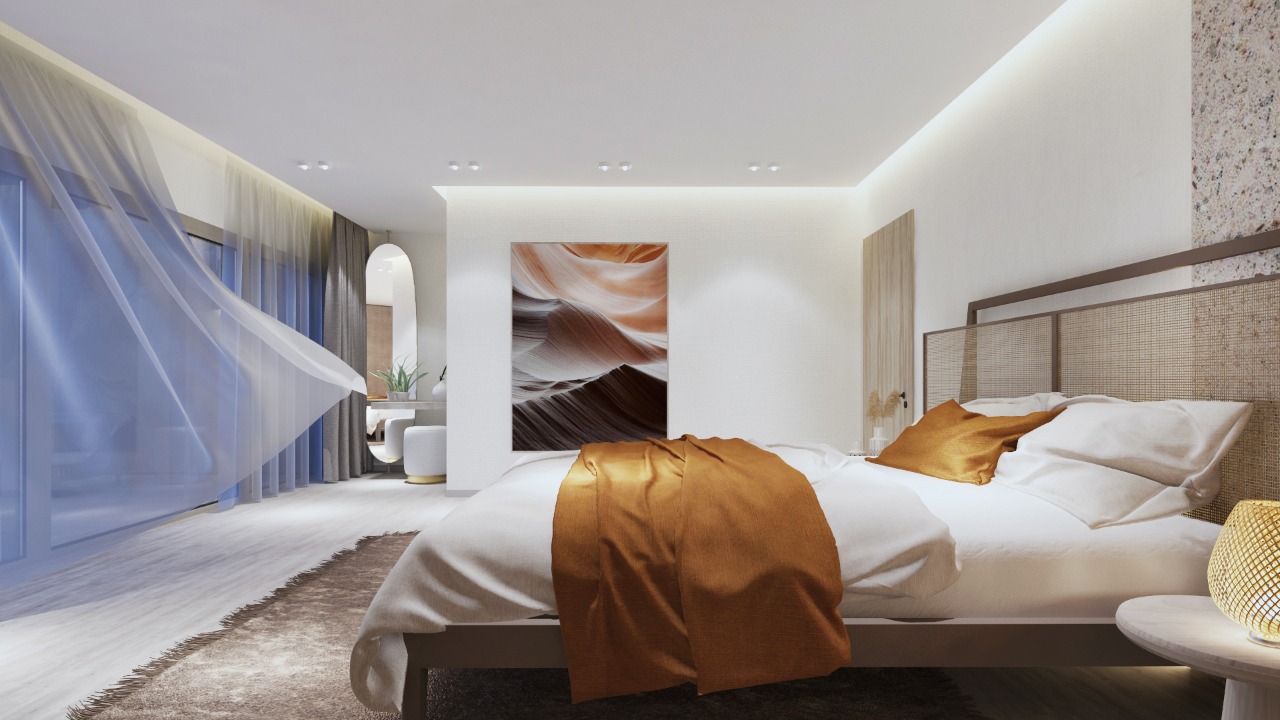 Pebbles Bedroom| Seashell | Kanjo Design House-4