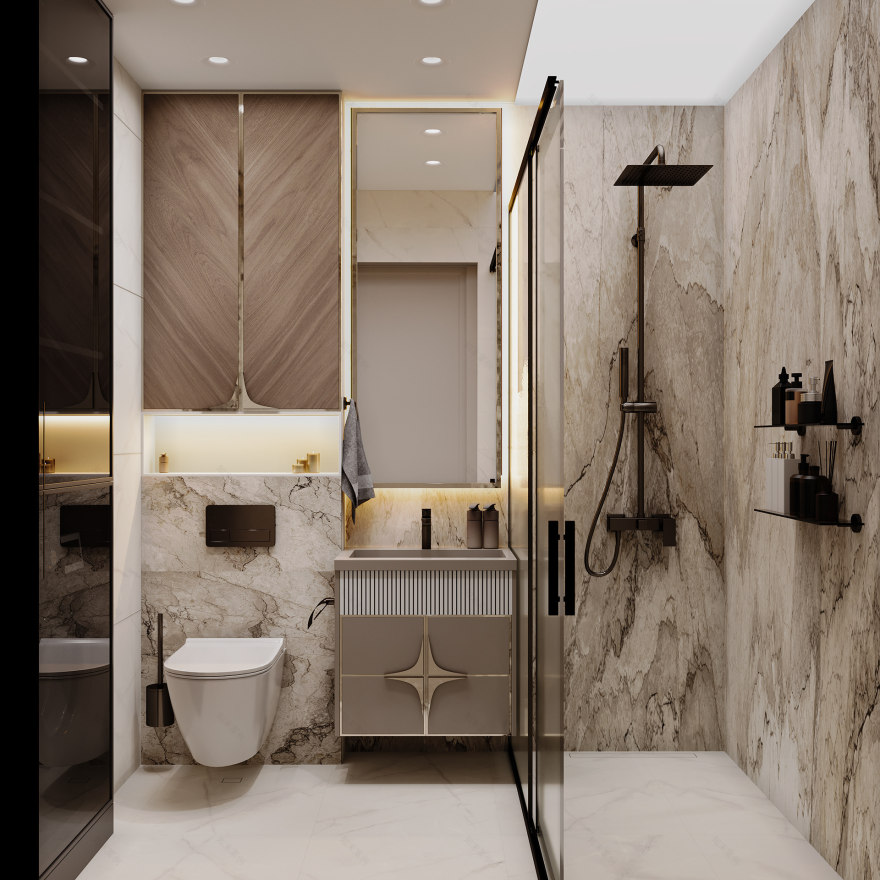 Whispers of Warmth: A Cozy Apartment Interior-32