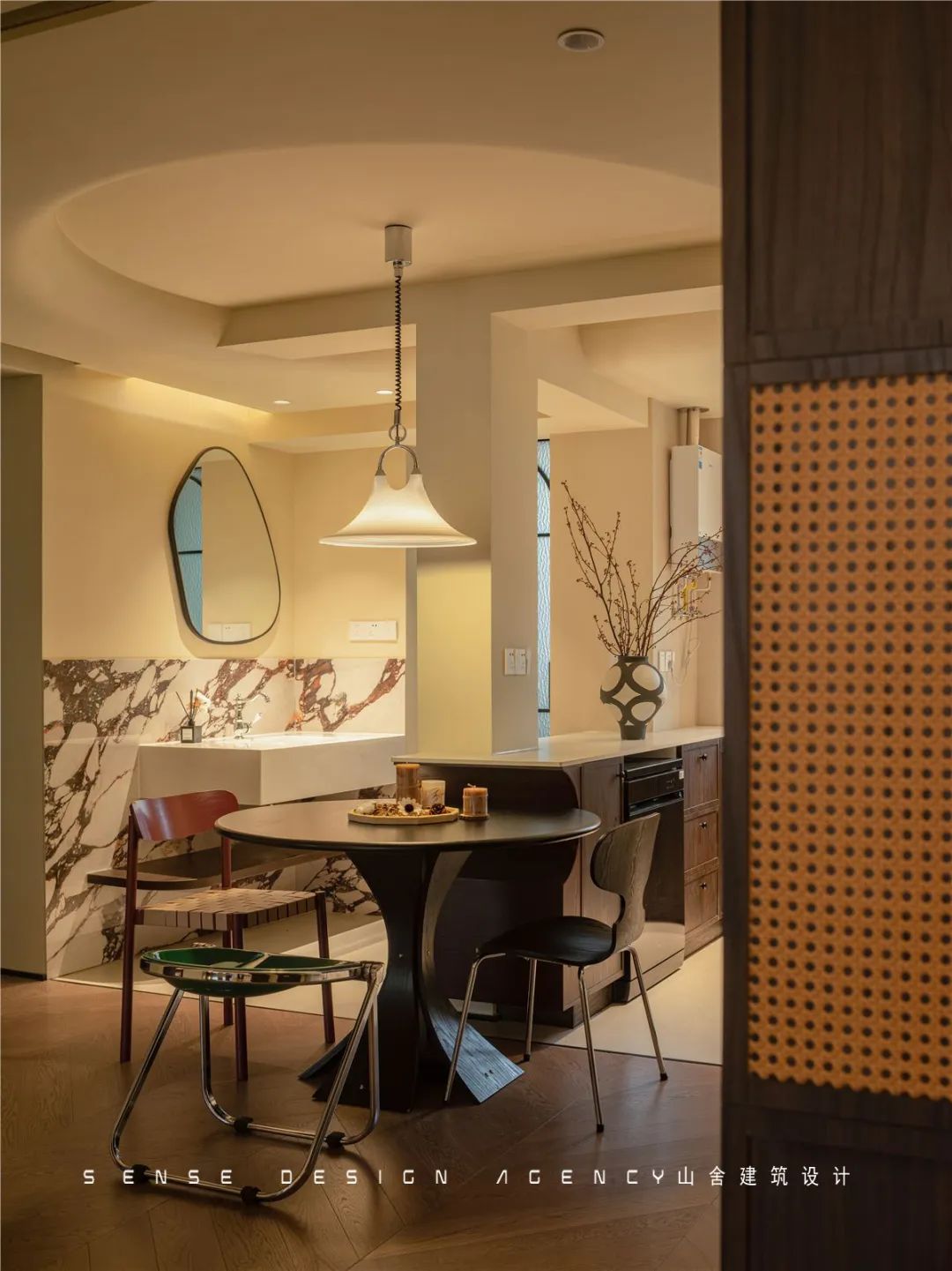 “古潮”旧房改造后的二人居丨山舍建筑设计-12