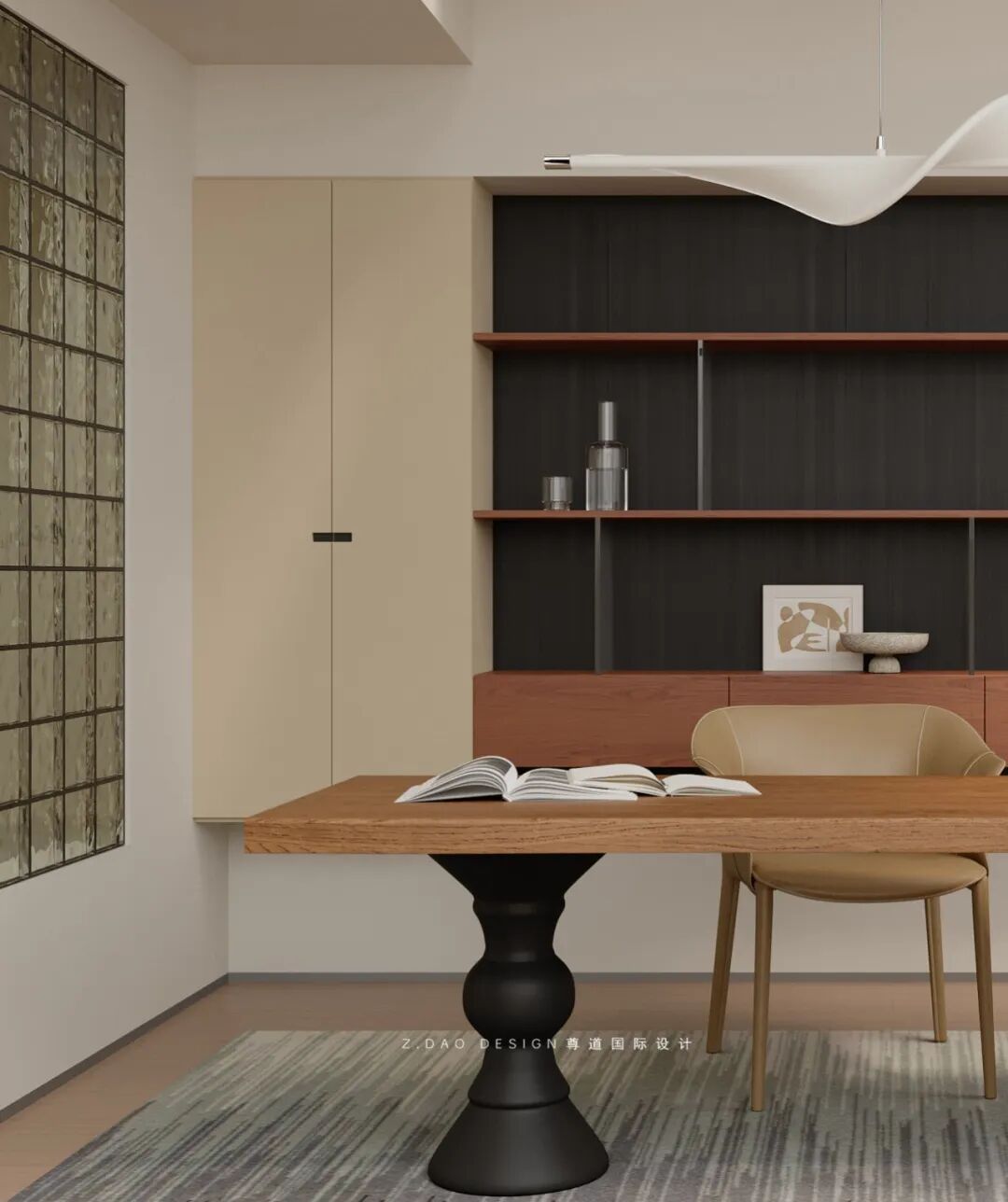 龙湖丽丰·西宸原著400㎡静奢风别墅(《喜 棠》)丨尊道国际设计-182