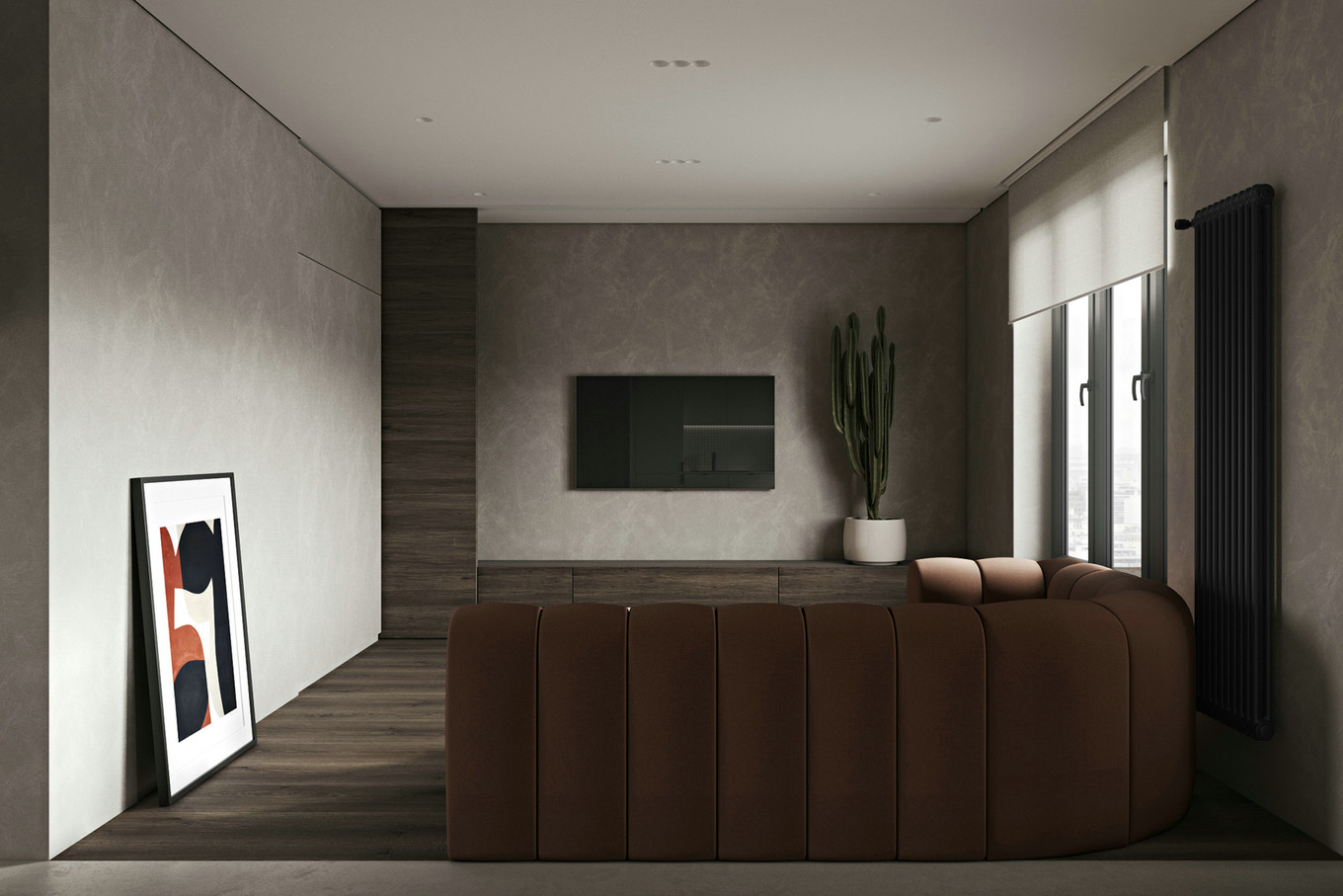 原色质感生活，现代居所演绎材质交融之美-0