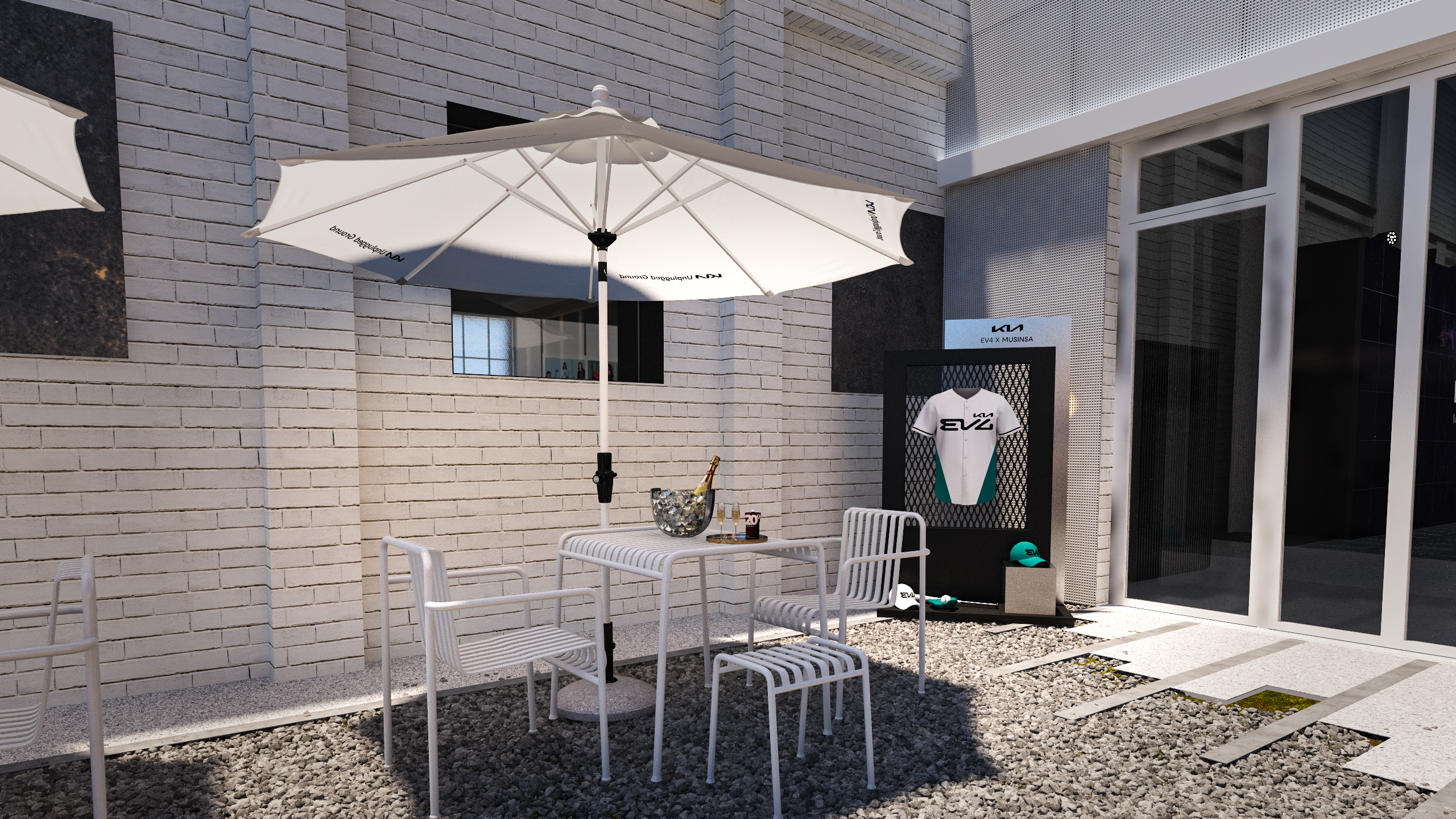 kia ev4电车，汽车展厅-17