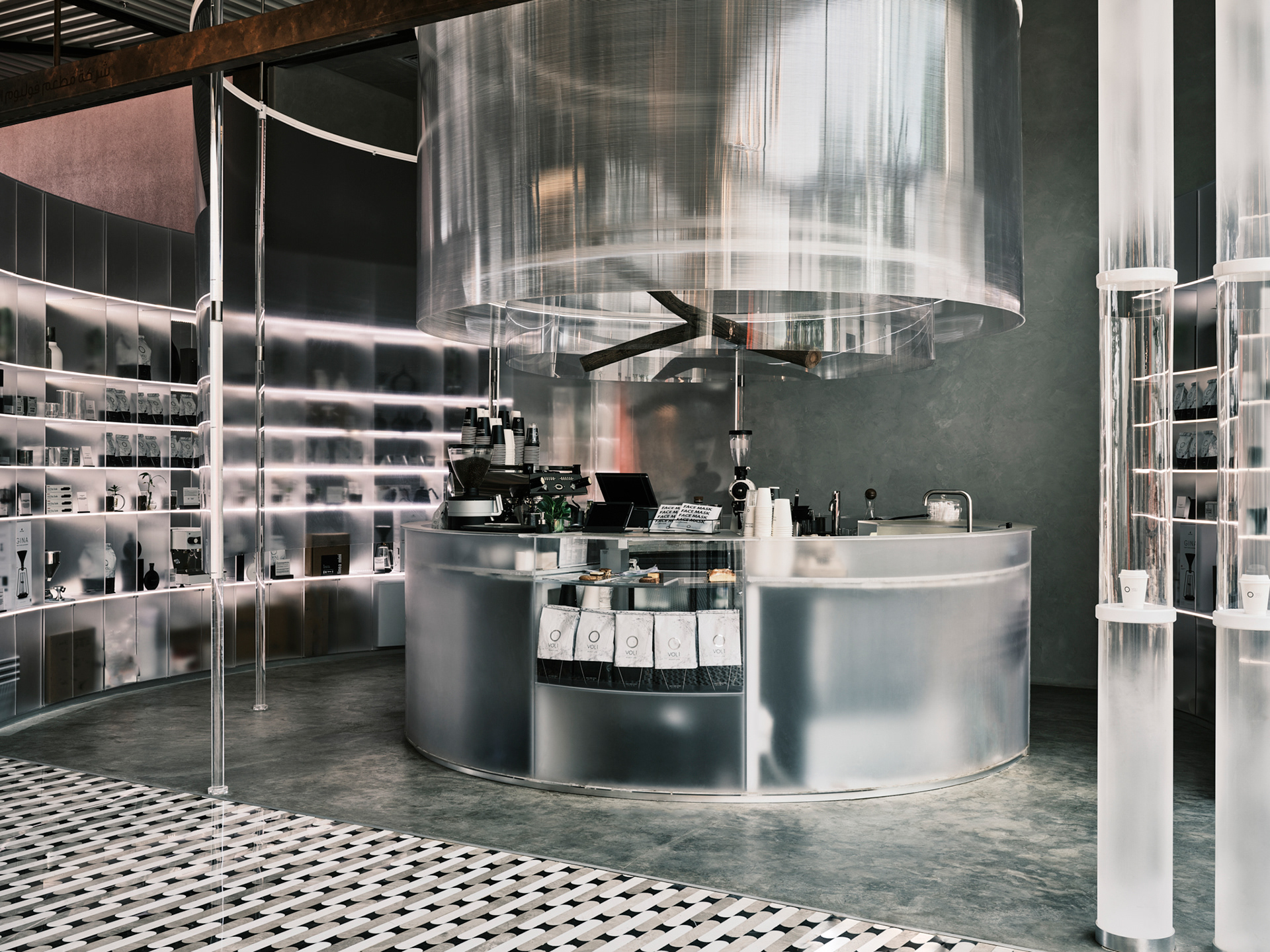 咖啡厅设计 这个设计超有感觉-9