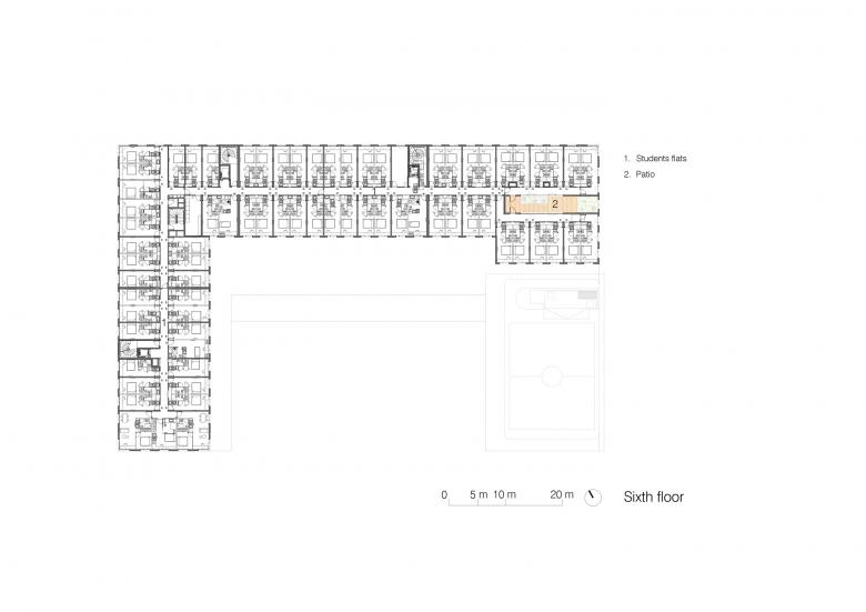 ESMA 艺术学校及学生宿舍丨法国蒙彼利埃丨Mateo Arquitectura-45