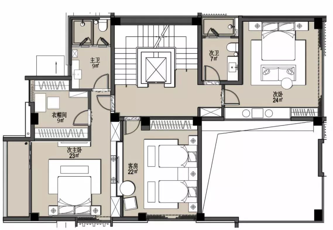 金螳螂新作 615㎡山海荟C2样板间设计落地方案-31