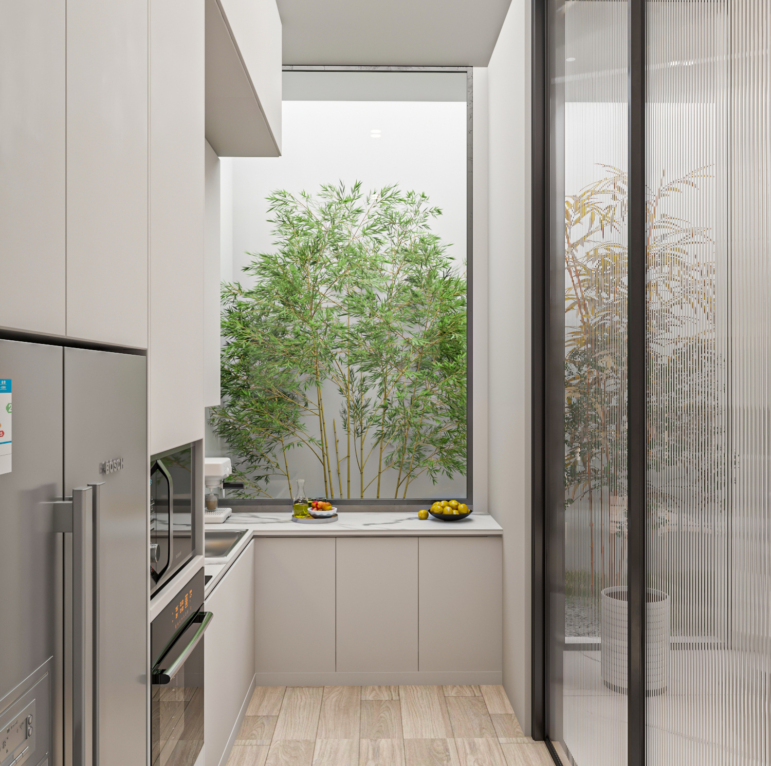 Magles, Corridor And Small Kitchen-7