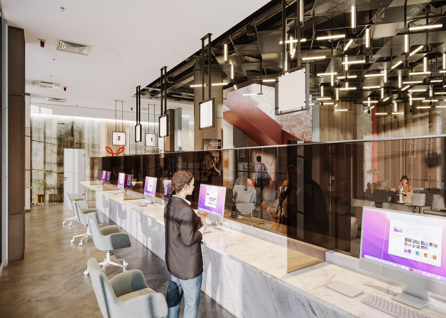 Saib Bank 室内设计丨埃及丨Futuris Architects-11