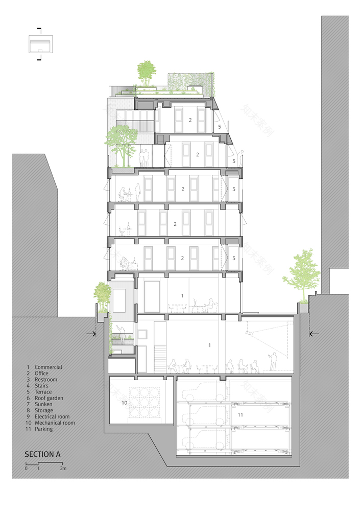 韩国首尔 11 Terrace 办公建筑丨OALab-54