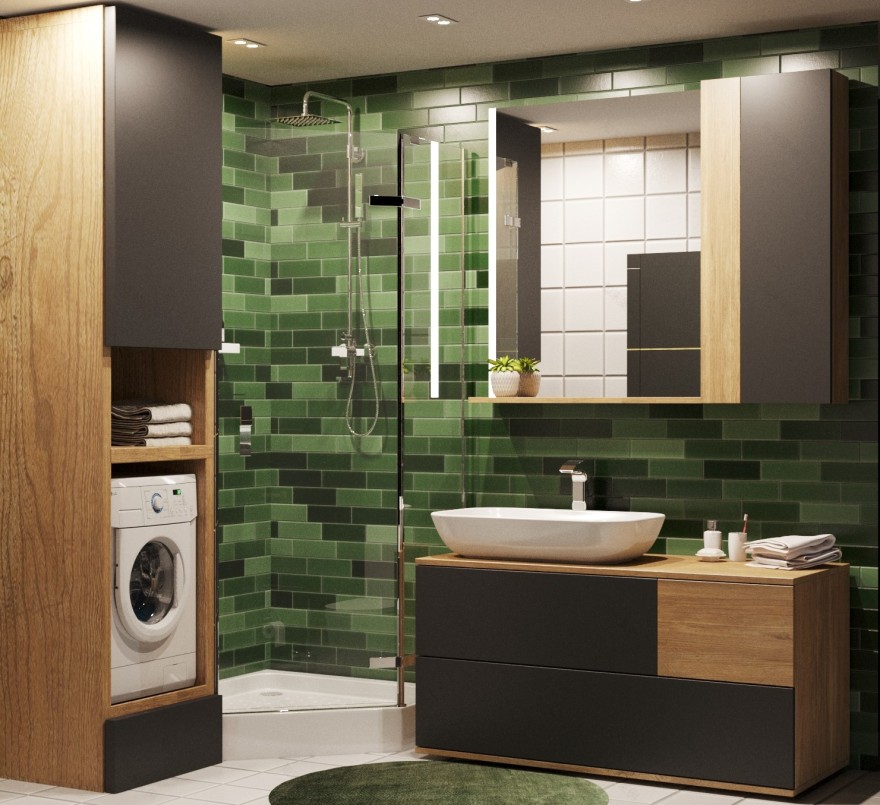 46·5平单身青年一居室公寓室内设计-12