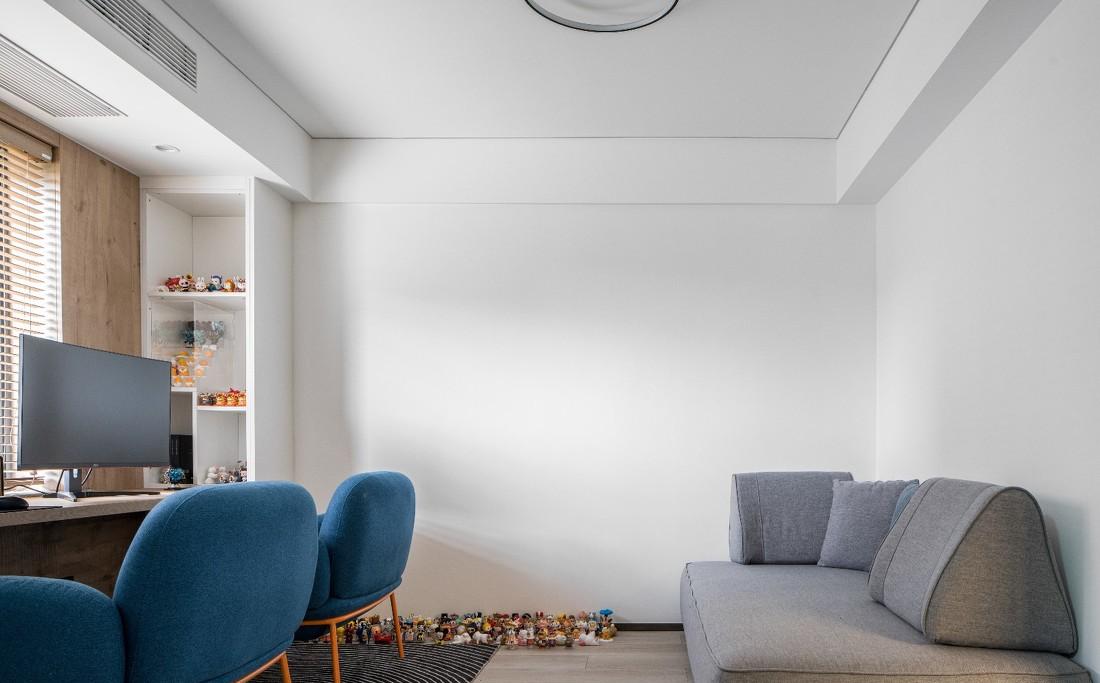 上海谷辰设计 · 平层空间的一抹春意江南-20