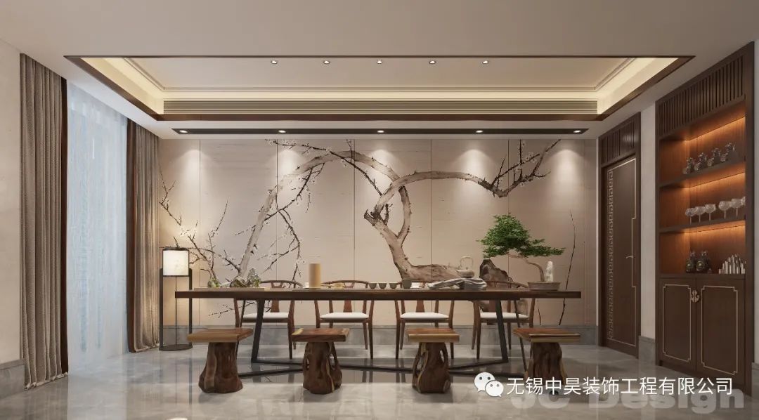 金轮·湖晓兰庭 | 现代中式风格别墅设计-67