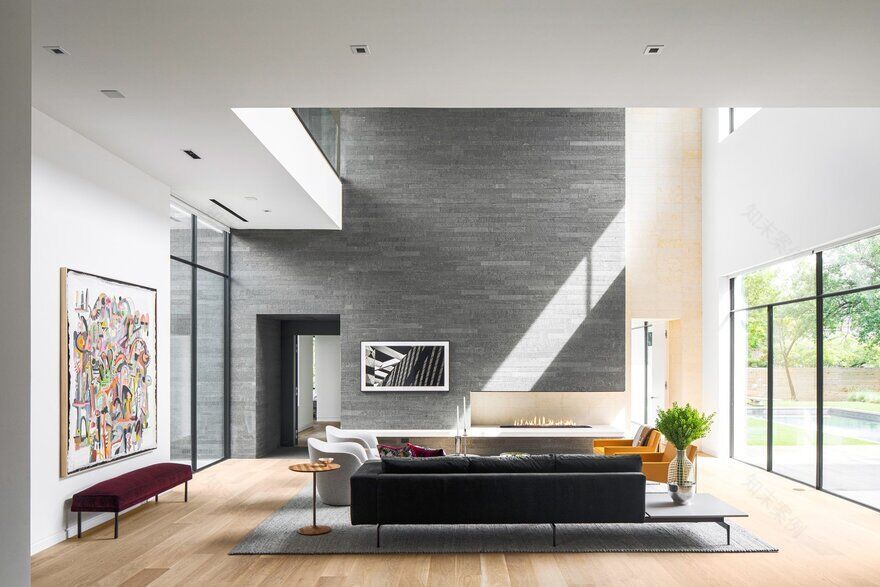 Taula House 多代同堂家庭住宅丨美国达拉斯丨M Gooden Design-24