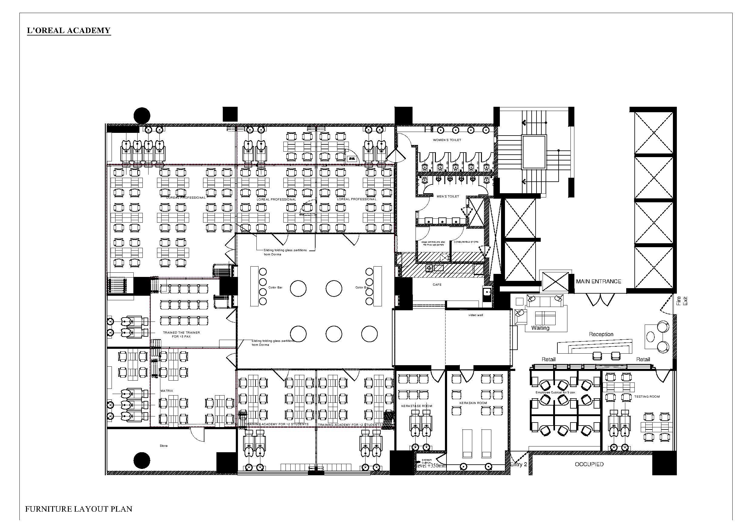 Loreal 学院 · 先进的多功能教学空间-41
