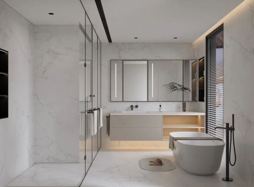 沐雅而居 · 950㎡高级私人住宅设计丨木融设计-59