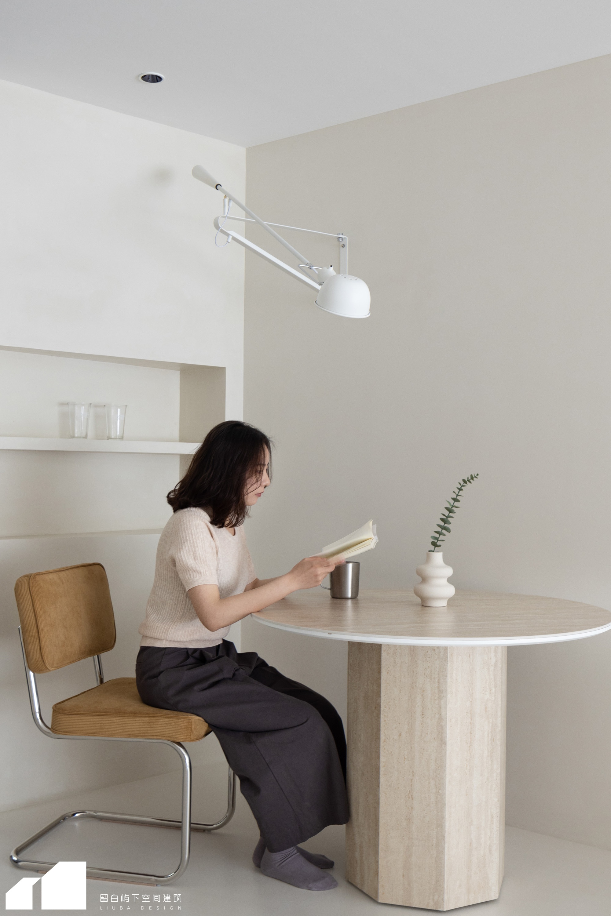 留白·实景 ｜邂逅｜微水泥的平静自由感，自然系与光影共生-14