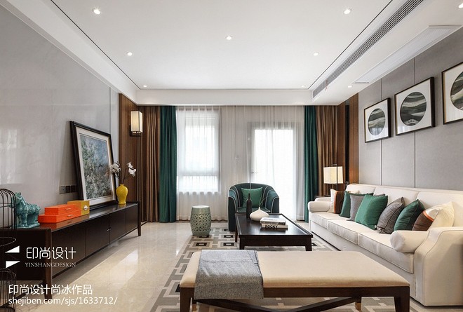 样板间128平米装修案例-22