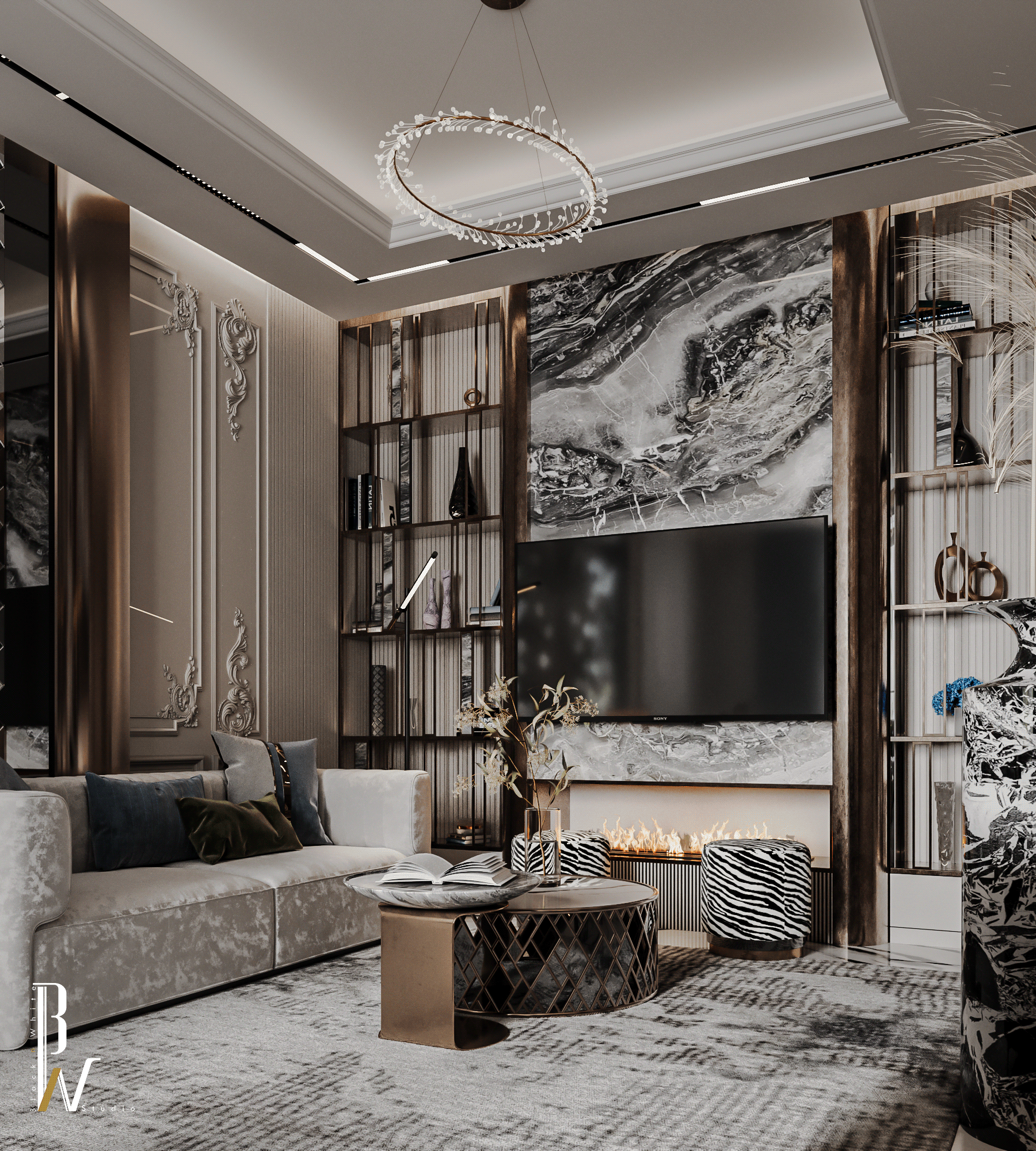 男子议会丨沙特阿拉伯丨Black N White-9