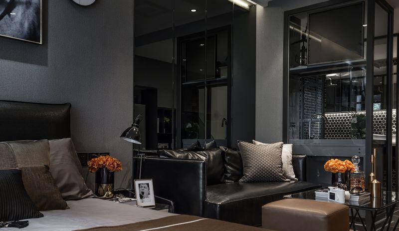 双流区乐活公社43平米LOFT单身公寓设计-7