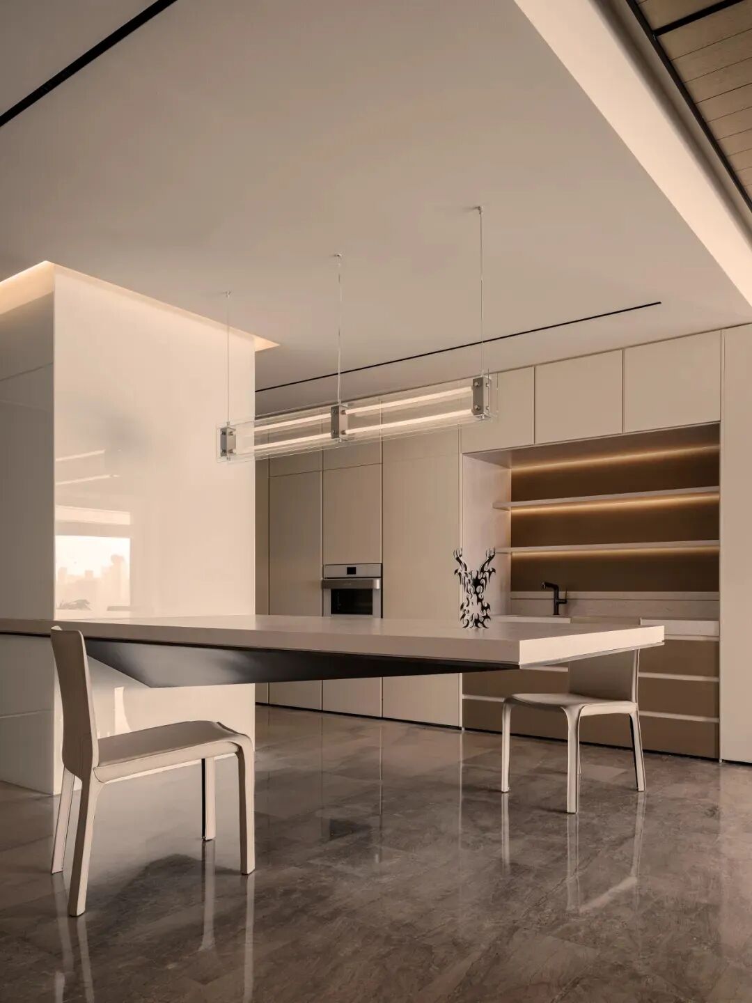 温州210㎡极简大平层私宅设计丨中国温州丨温州里外空间设计-76