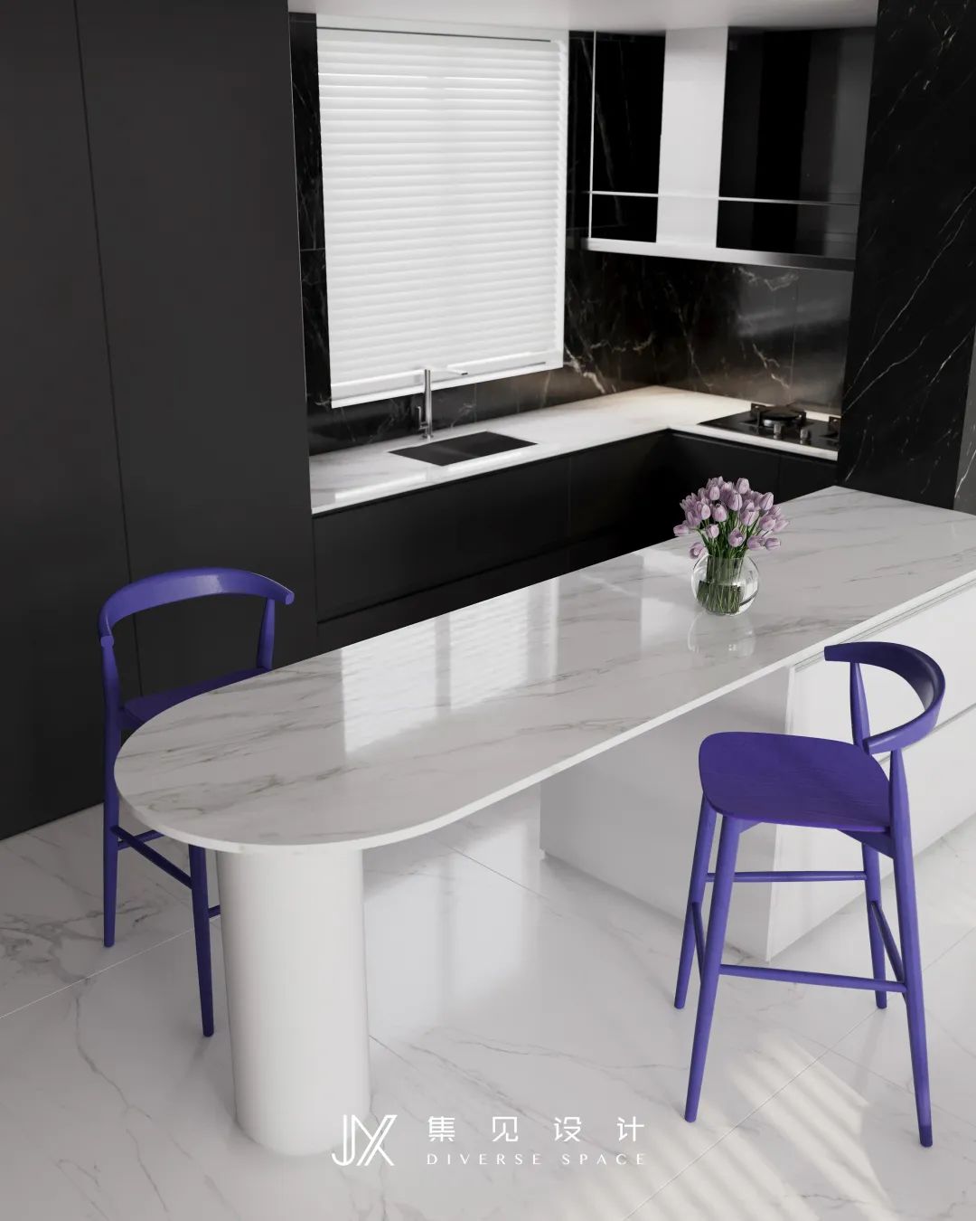 天津金茂府私宅设计丨中国天津丨李新喆设计团队-24