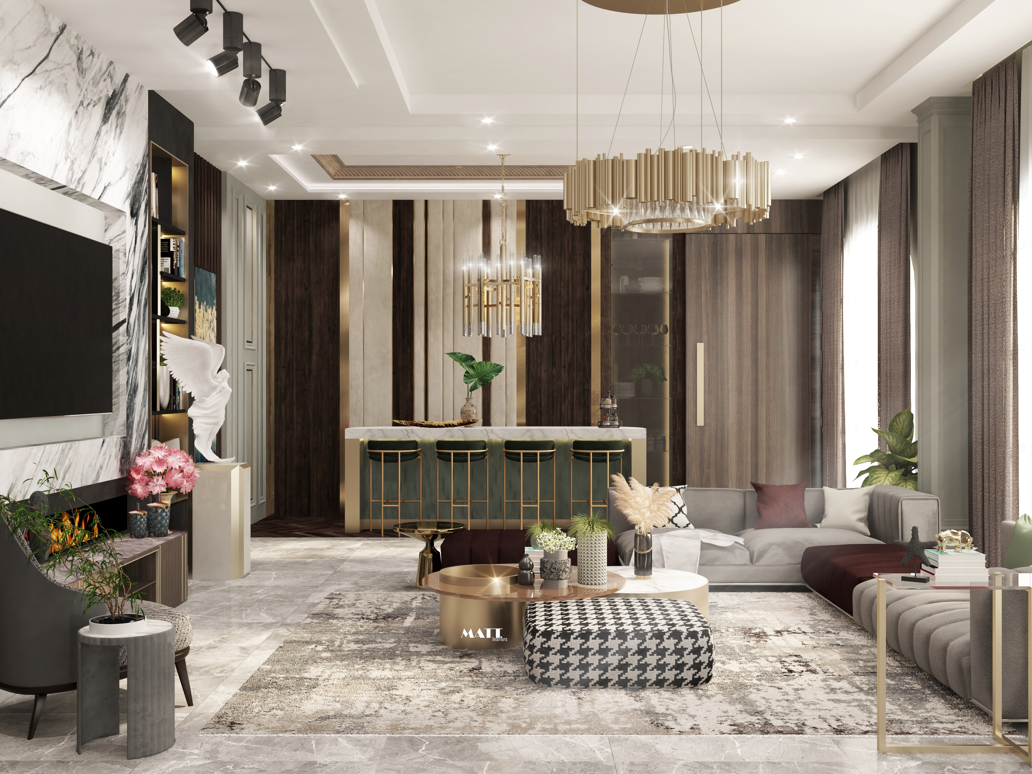 豪华接待处，用餐区丨埃及开罗-5