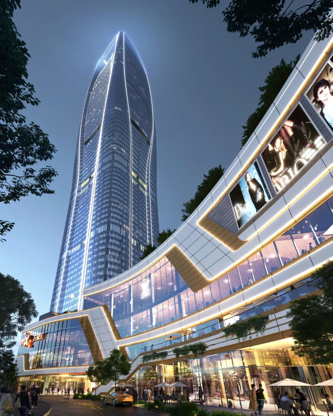 在建 | 深圳城建梅园项目 - 超高层塔楼云投大厦建设突破280米-8