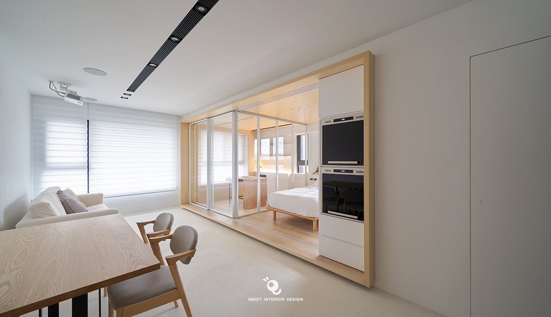 板桥 15 坪小宅弹性空间设计丨虫点子创意设计-37