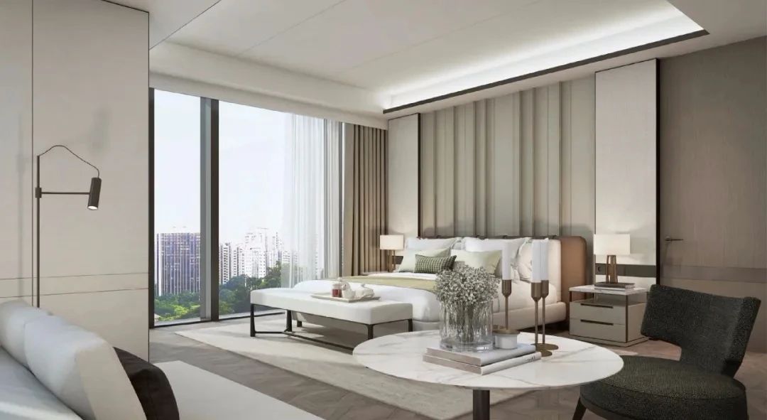 深圳湾顶级豪宅大平层样板间 让景观与室内融为一体  SCDA新作-0