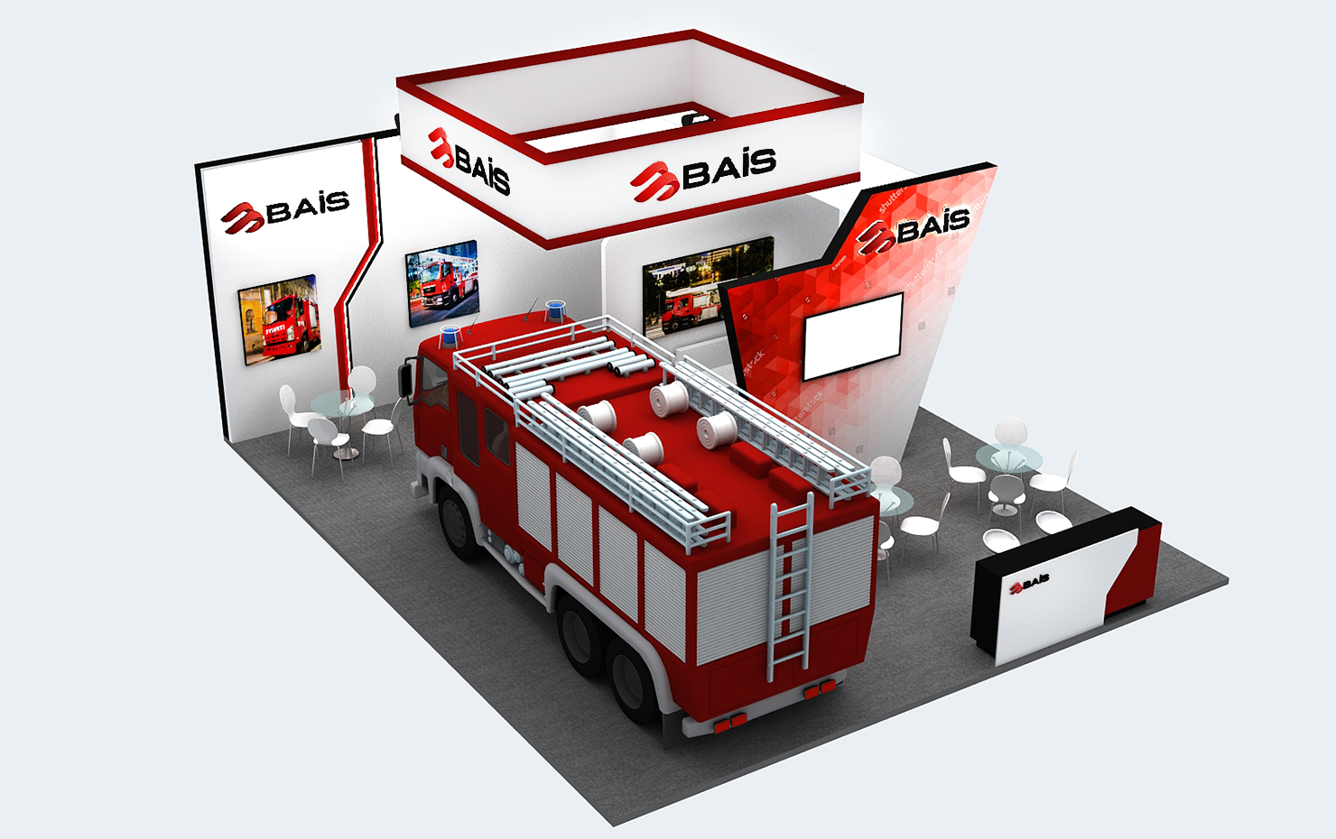 BAİS , INTERSCHUTZ 2020 , FAIR STAND-3