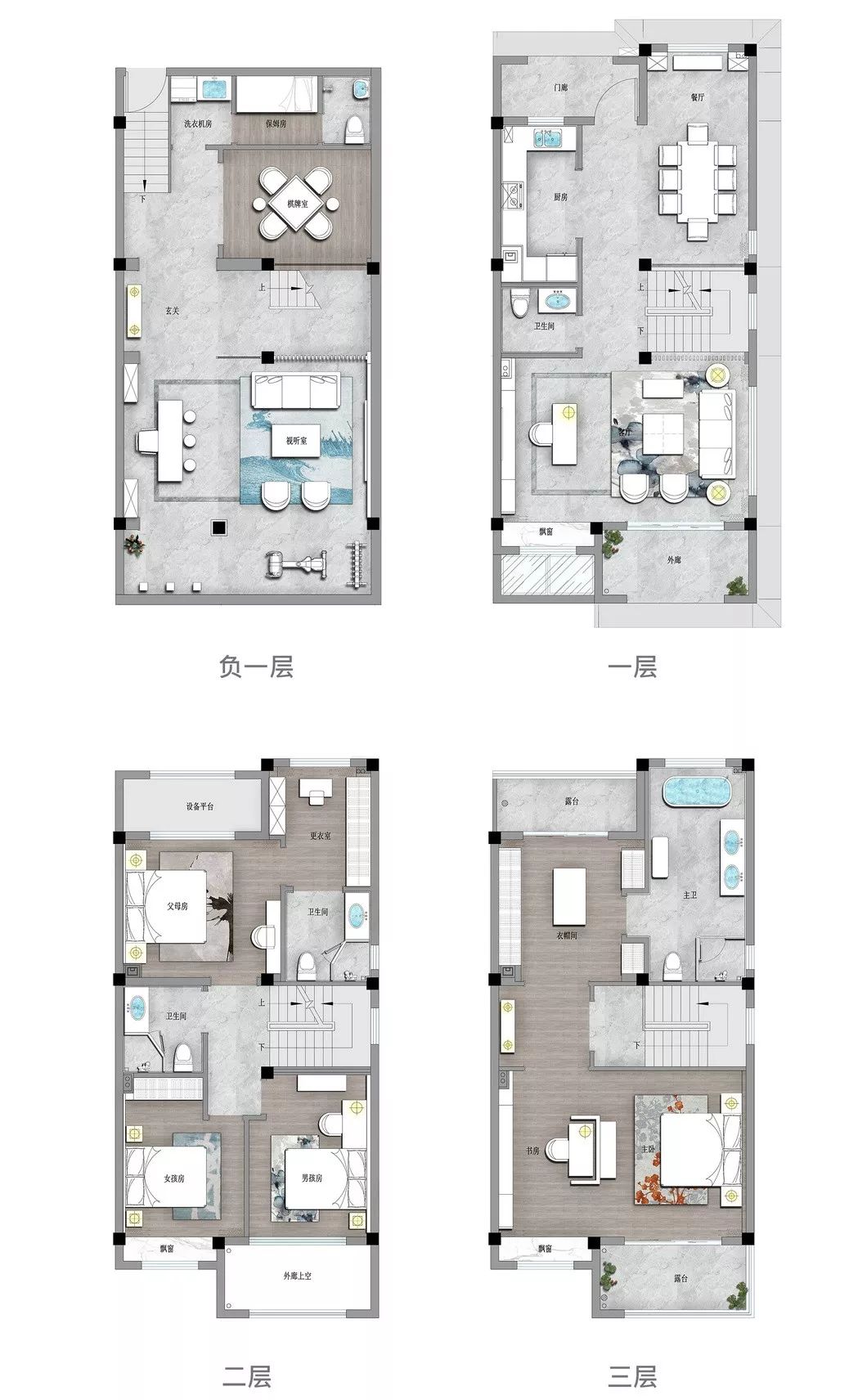 杭州瑞城·熙园新中式别墅，东方清雅生活意境的典范-59