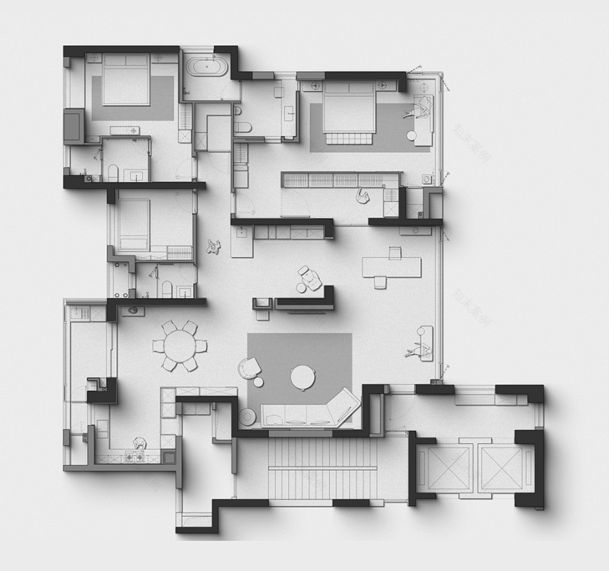 今古凤凰室内设计项目丨中国汕头丨今古凤凰设计机构-40