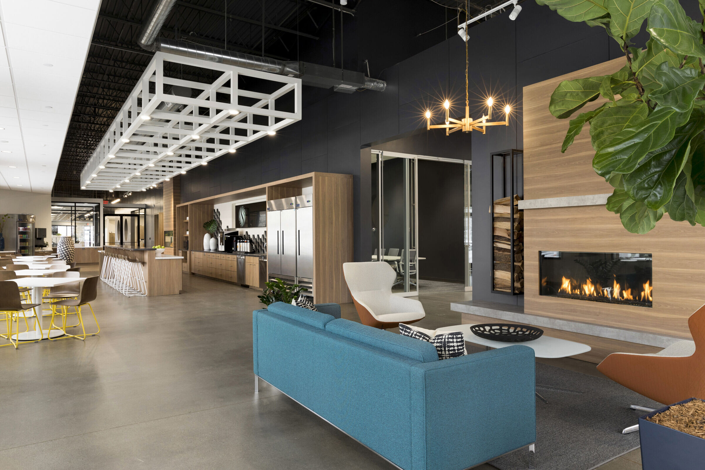 融入 HVAC 背景的活力办公空间-7