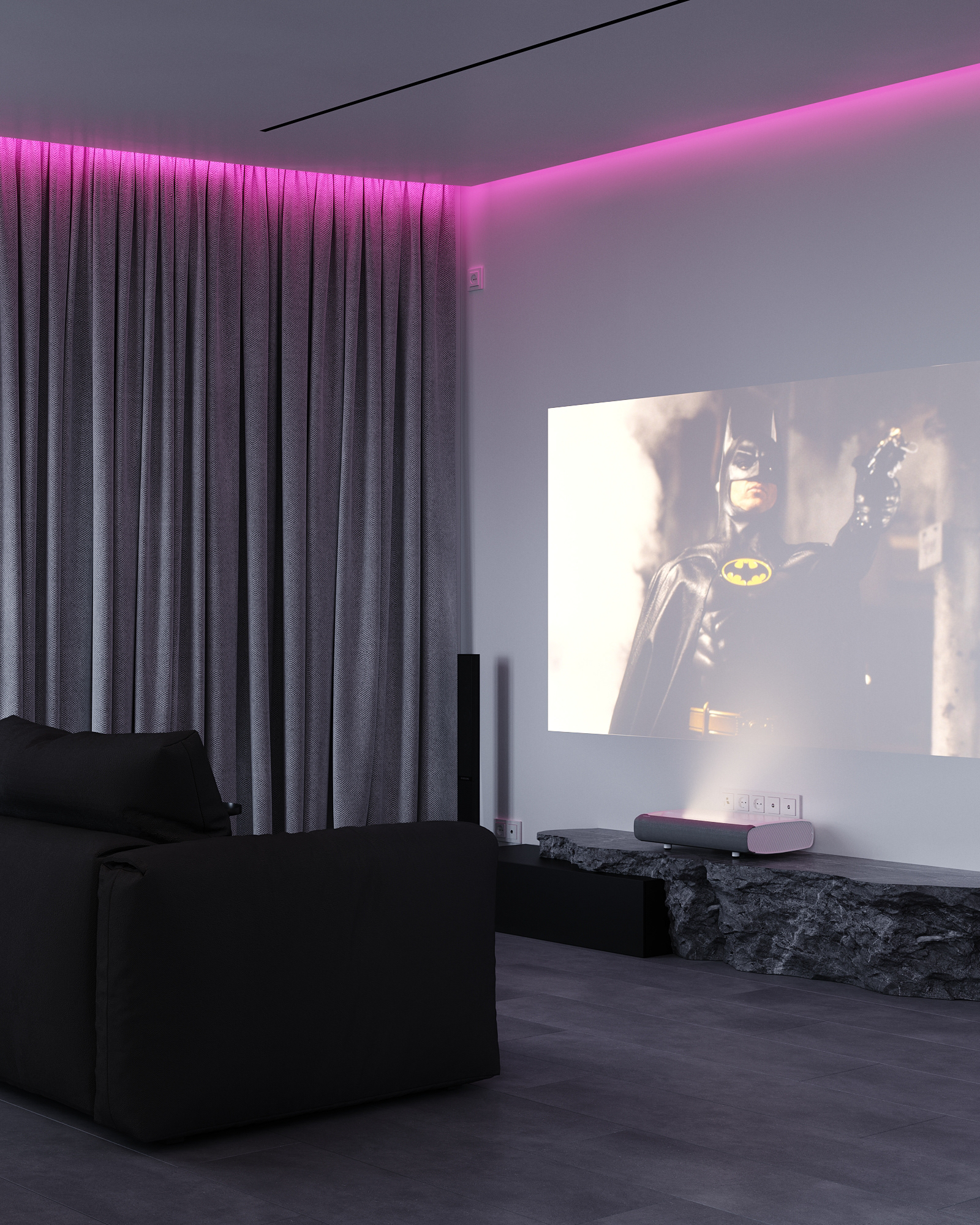 Black and White 室内设计丨z.point-13