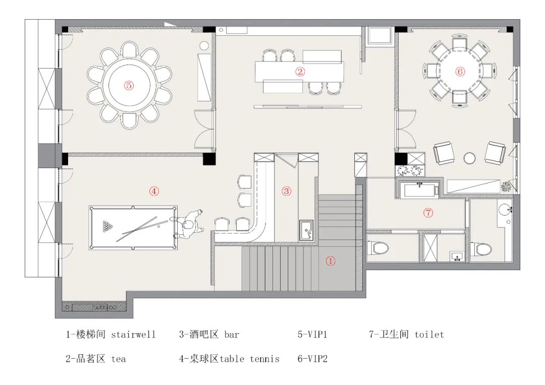 EE·休闲会所丨中国天津丨Manas design studio-36