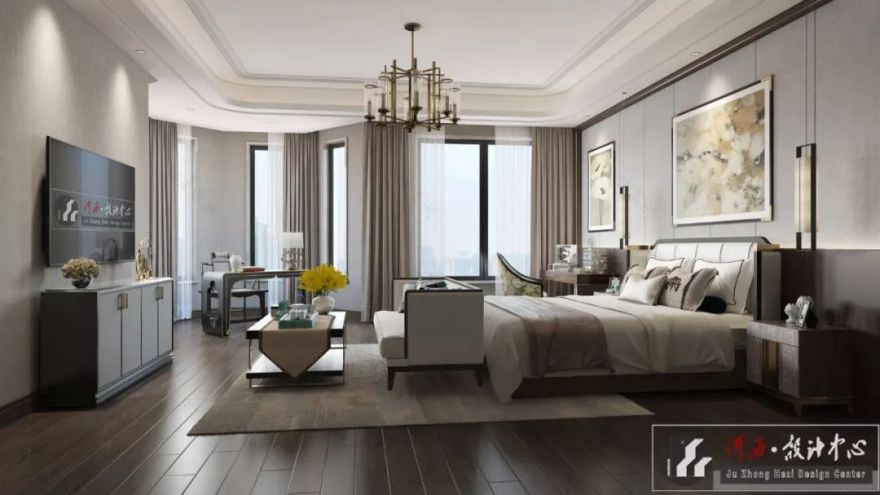 现代轻奢450㎡丨黎凡:以别样的设计,造就精致空间!-22