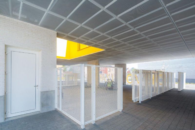 De Vogelzang Oostakker学校改造项目丨比利时东佛兰德-10