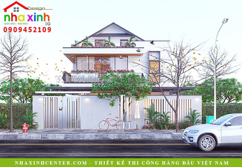 现代别墅丨Nhaxinhcenter-10