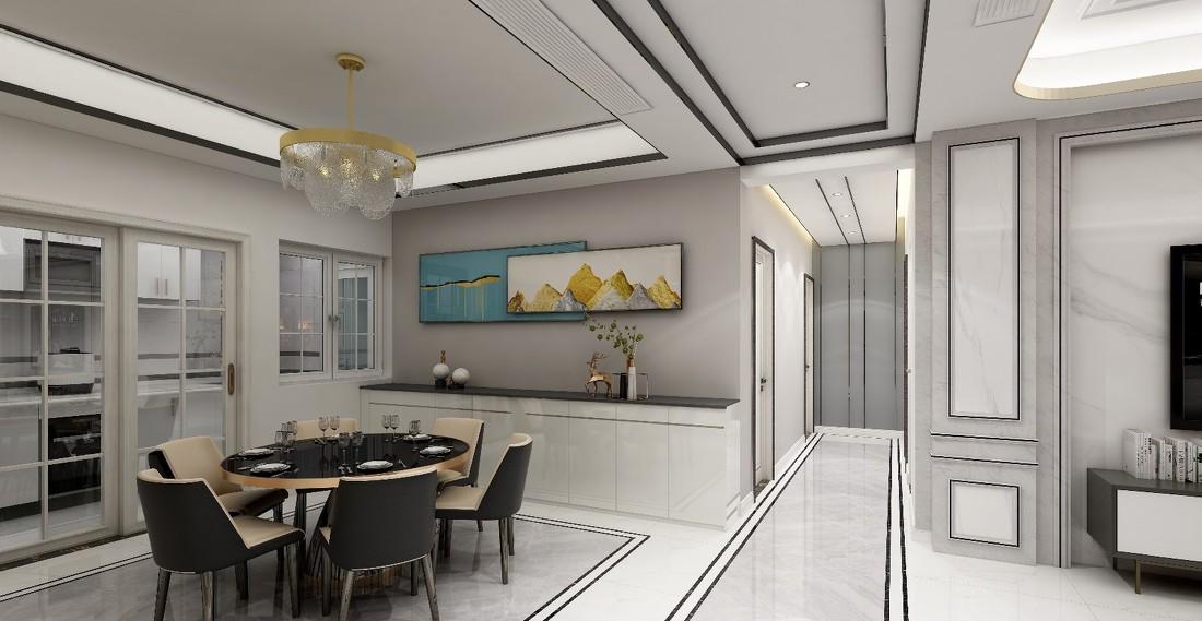 
设计师魏彦熙蓝珀江宸现代轻奢 -6