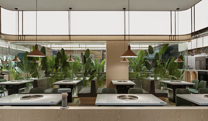 潮牛壹号鲜牛肉火锅餐厅丨WSAD 过白美学-22