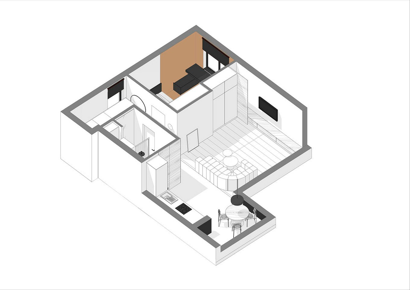 原色质感生活，现代居所演绎材质交融之美-18