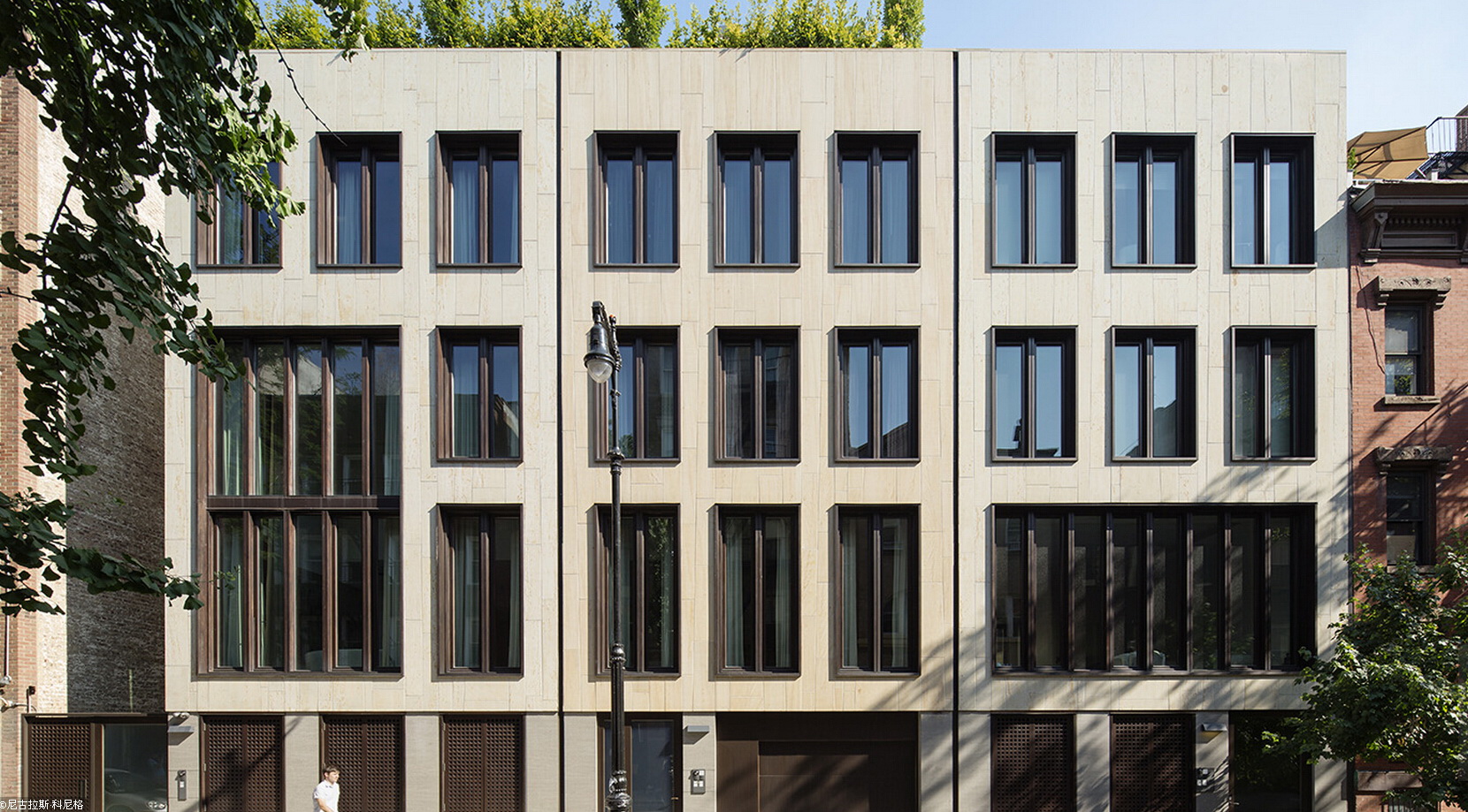 豪华别墅 现代风格Downing Street Townhouses 美国 纽约 别墅-0