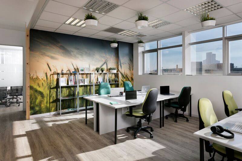 农业高科技公司 Taranis 绿色办公空间设计-15