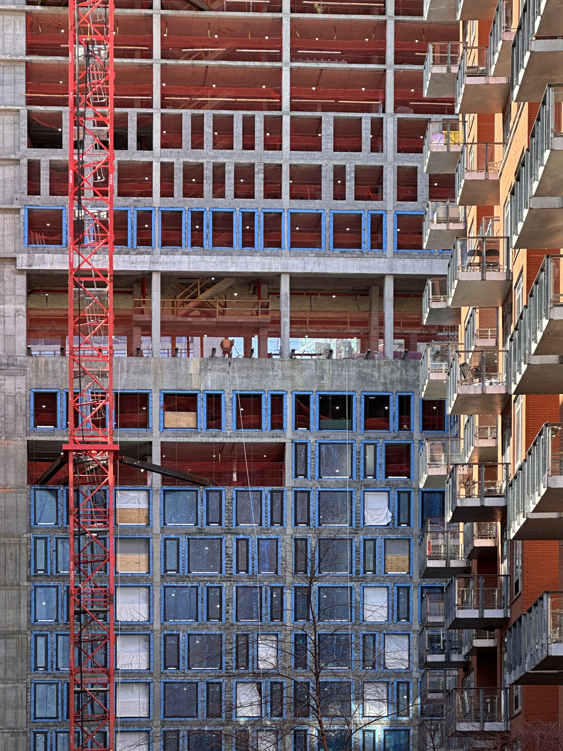 25-01 Queens Plaza North Nears Topping Out in Long Island City, Queens - New York YIMBY-25